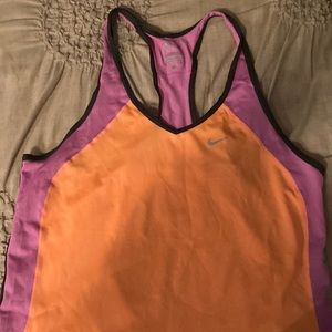 Nike dry fit racer back tank